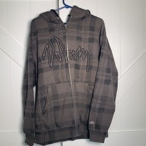Volcom zip up hoodie sweatshirt- fleece mens large